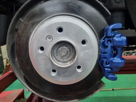 남양주휠복원 캘리퍼도색 _ BMW 18인치 유광블랙 분체도장 & 캘리퍼도색(블루) 작업 _ 힐링타이어 / 남양주, 강동, 하남, 송파