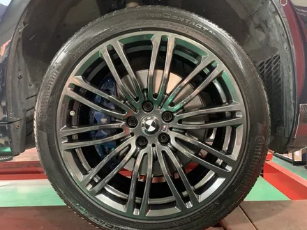 남양주 휠복원bmw 5시리즈19인치 고스트크롬 분체도장 작업 / 남양주, 강동, 하남, 송파