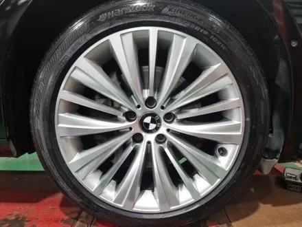 [구리 남양주] ●bmw 5gt● 한국타이어 키너지 stas 245 45 19 휠교체 후 인치업, 휠얼라이먼트 / 남양주, 강동, 하남, 송파