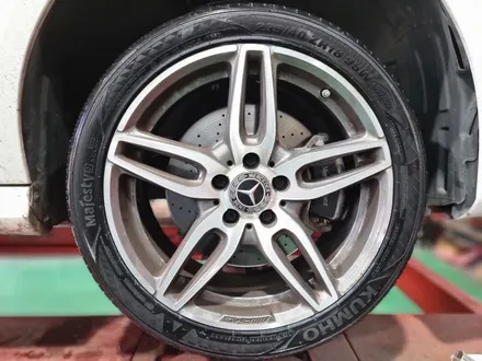 남양주 구리 _ 벤츠 18인치금호타이어 마제스티9 솔루스 TA91 235 40 18 타이어 교체작업 / 남양주휠복원/ 남양주타이어 / 남양주, 강동, 하남, 송파