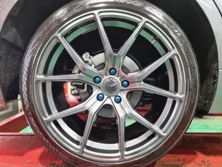 구리 남양주 _ 도요타 캠리 19인치 고스트크롬 휠복원 도색 분체도장 작업 _  남양주휠복원 / 남양주휠수리 / 남양주캘리퍼도색 / 남양주, 강동, 하남, 송파