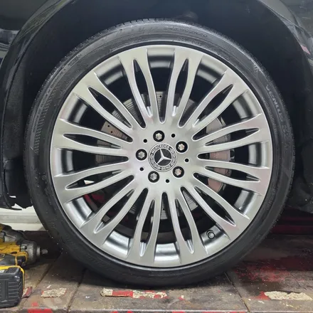 벤츠 S클래스 20인치 휠 상처 완벽 복원 & 한국타이어 벤투스 S2 AS(275/35R20) 신품 교체 후기 / 남양주, 강동, 하남, 송파