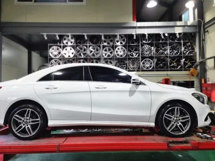 남양주 구리 _ 벤츠 18인치금호타이어 마제스티9 솔루스 TA91 235 40 18 타이어 교체작업 / 남양주휠복원/ 남양주타이어 / 남양주, 강동, 하남, 송파