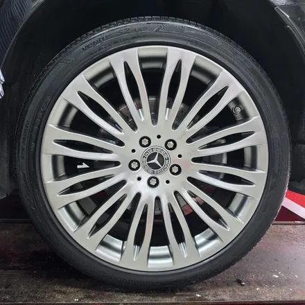벤츠 S클래스 20인치 휠 상처 완벽 복원 & 한국타이어 벤투스 S2 AS(275/35R20) 신품 교체 후기 / 남양주, 강동, 하남, 송파