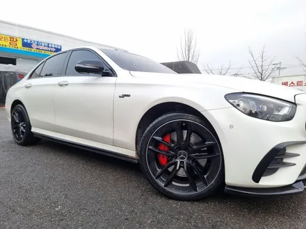 벤츠 E53 AMG 타이어 교체 및 얼라이먼트 - 남양주 힐링타이어 / 남양주, 강동, 하남, 송파