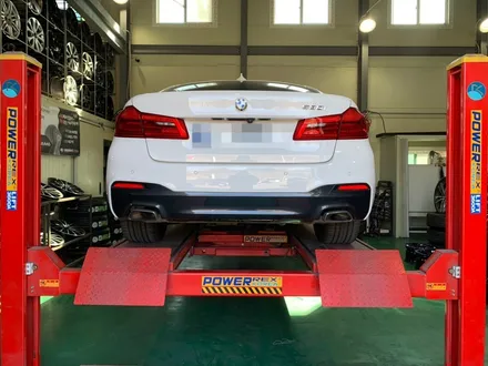 의정부 휠복원 BMW G바디5시리즈 18인치 분체 유광블랙도장 / 남양주, 강동, 하남, 송파