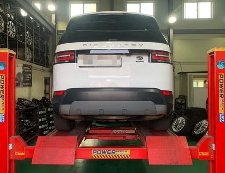 별내 랜드로버 디스커버리5 20인치 휠 유광블랙 분체도장 작업 / 남양주, 강동, 하남, 송파