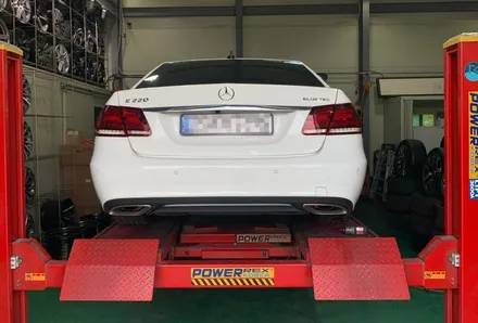 남양주 휠복원 벤츠E클래스 19인치휠 크랙수리 작업 / 남양주, 강동, 하남, 송파