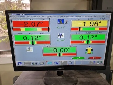 [구리 남양주] ●bmw 5gt● 한국타이어 키너지 stas 245 45 19 휠교체 후 인치업, 휠얼라이먼트 / 남양주, 강동, 하남, 송파