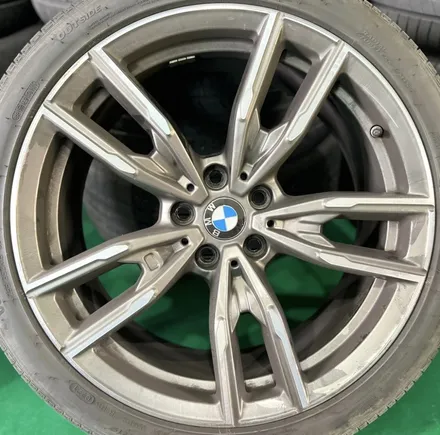 남양주 휠복원/잠실휠복원 bmw3시리즈 g바디 신형 분체도장 매트블랙 작업 과정을 소개 합니다. / 남양주, 강동, 하남, 송파