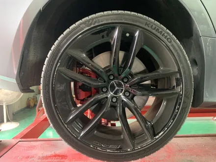 남양주 휠복원 벤츠 cls 53amg 20인치 분체유광블랙 작업 / 남양주, 강동, 하남, 송파