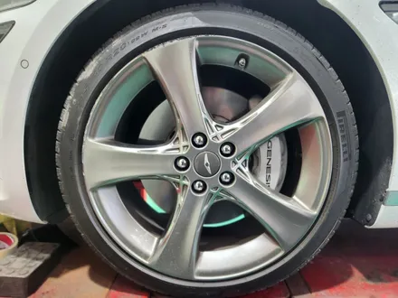 남양주휠복원 제네시스G80 20인치휠복원및 고스트크롬 분체도장 작업 / 남양주, 강동, 하남, 송파