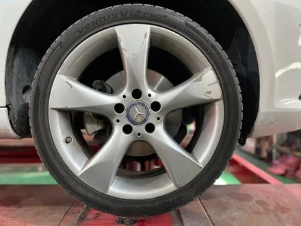 남양주 휠복원 휠수리 벤츠 slk350 윈터 스노우 타이어 교체 작업 / 남양주, 강동, 하남, 송파