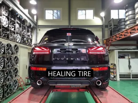 남양주휠타이어점검 _ 미니클럽맨 18인치 휠타이어점검서비스 작업 _ 남양주휠복원 / 남양주휠수리 / 남양주, 강동, 하남, 송파