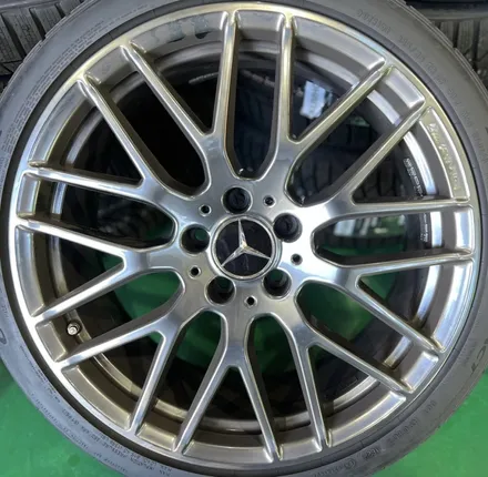 평내 금곡 - 벤츠 a45 amg 매트블랙 휠복원 후기 / 남양주, 강동, 하남, 송파
