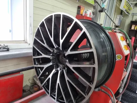 벤츠 s클래스 공기압 누설로 인한 휠부식수리 / 남양주, 강동, 하남, 송파