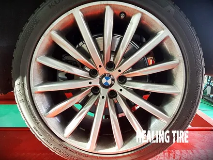 bmw 5시리즈 신형 g30 럭셔리 19인치 휠복원~! 구리타이어 남양주타이어 의정부타이어 휠복원 휠수리 다산동타이어 / 남양주, 강동, 하남, 송파