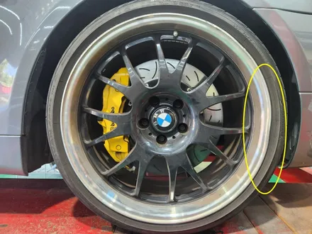남양주휠복원 BMW 530i 휠굴절 수리및 타이어 교체 작업 / 남양주, 강동, 하남, 송파