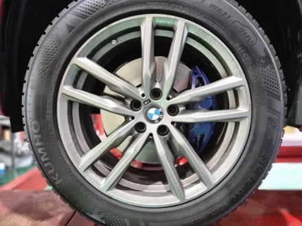 BMW X4 19인치 유광블랙 휠복원 도색 분체도장 작업 _ 남양주휠복원 / 남양주휠수리 / 남양주분체도장 / 남양주, 강동, 하남, 송파