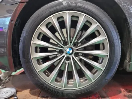 [오남리 진접] ●bmw 750● 고스트크롬 분체도장 휠복원 - 휠복원가격 안내 / 남양주, 강동, 하남, 송파