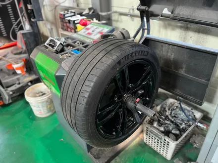 남양주 휠복원/잠심휠복원/분체도장 bmw 3시리즈 주차기스 휠복원 과정을 소개합니다. / 남양주, 강동, 하남, 송파