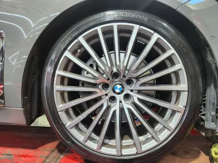 망우 미사 _ BMW 7시리즈 20인치 휠굴절수리 /휠수리 작업 _ 남양주휠복원/ 남양주휠수리 / 남양주, 강동, 하남, 송파