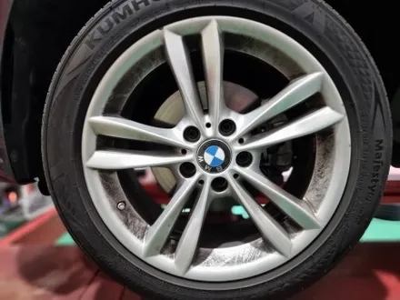 남양주휠복원 캘리퍼도색 _ BMW 18인치 유광블랙 분체도장 & 캘리퍼도색(블루) 작업 _ 힐링타이어 / 남양주, 강동, 하남, 송파