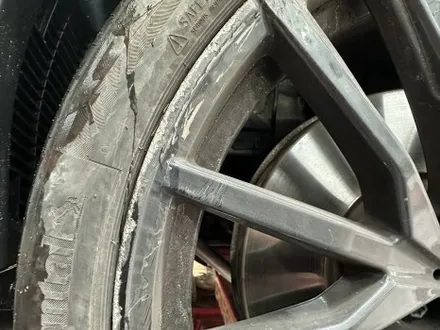 남양주 BMW X5 휠상처 복원 및 한국타이어 HPX 275 35 22 타이어 교체 후기 / 남양주, 강동, 하남, 송파