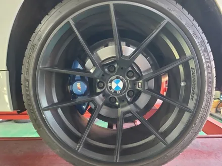 [남양주 힐링타이어] bmw 3시리즈 포퍼먼스 19인치 무광블랙 휠 도색 남양주/구리/하남/강일/의정부/다산동/천호동/상봉동/남양주휠복원/다산동휠수리/구리휠수리/bmw휠복원 / 남양주, 강동, 하남, 송파