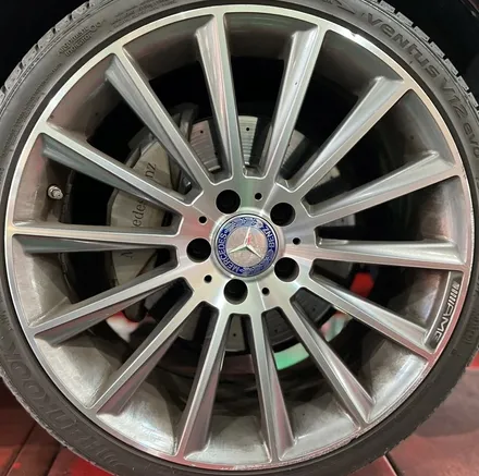 남양주 휠복원/ 다산동휠복원/ 벤츠C43 AMG 휠크랙수리및 분체유광블랙 복원도장 작업과정을 소개 합니다. / 남양주, 강동, 하남, 송파