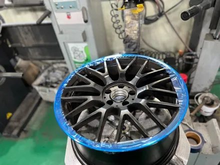 남양주휠수리/휠굴절수리/벤츠cla 45amg 19인치 휠굴절수리 과정을 소개 합니다. / 남양주, 강동, 하남, 송파