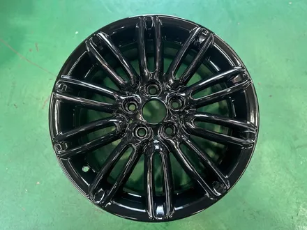 서울 경기 휠복원 휠수리 미니 쿠퍼 17인치 분체도장 유광블랙 작업 / 남양주, 강동, 하남, 송파