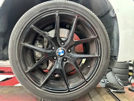 bmw m스타일 사고로 인해 파손된 휠, 타이어 교체 작업 / 남양주, 강동, 하남, 송파