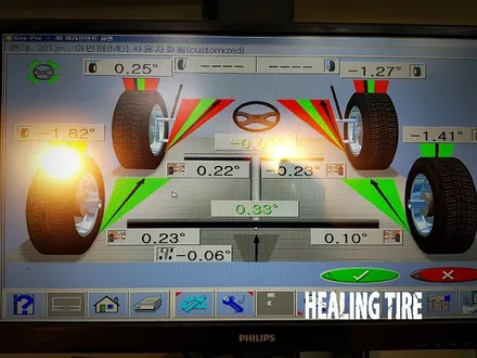 아반떼 MD 205 55 16 금호 PS31 신품타이어 교체 후기~! 구리타이어 남양주타이어 의정부타이어 휠복원 휠수리 다산동타이어 / 남양주, 강동, 하남, 송파