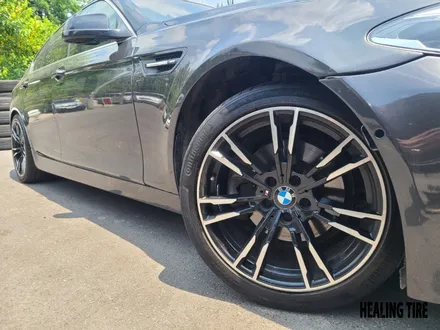 bmw 5시리즈 19인치 m팩 휠 굴절수리~! 남양주휠복원 구리휠복원 남양주타이어 의정부휠복원  휠복원 휠수리 다산동타이어 / 남양주, 강동, 하남, 송파