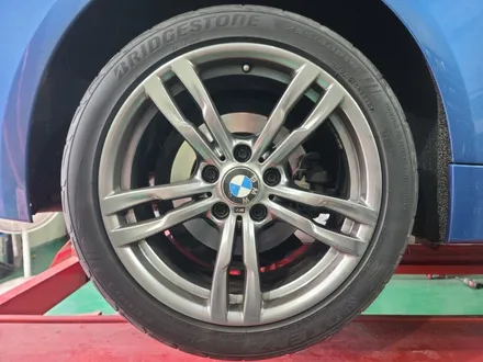 다산동/호평동/구리/휠복원/남양주휠수리/BMW 441M 18인치 휠복원수리 실버도장/주차기스 완벽복원완료 /휠수리 전문점 / 남양주, 강동, 하남, 송파