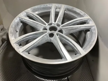 오남리 휠복원 bmw6gt 19인치 고스트크롬 복원도색 / 남양주, 강동, 하남, 송파