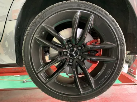 남양주 휠복원 벤츠 cls 53amg 20인치 분체유광블랙 작업 / 남양주, 강동, 하남, 송파