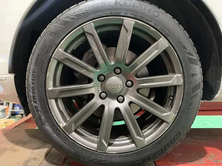 성수동 휠복원 아우디 q7 20인치 분체도장 고스트크롬도색 / 남양주, 강동, 하남, 송파