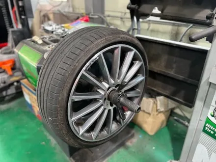 남양주휠복원 벤츠E클래스 20인치휠 굴절수리 작업 / 남양주, 강동, 하남, 송파