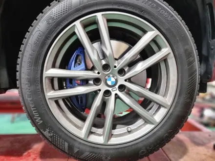 BMW X4 19인치 유광블랙 휠복원 도색 분체도장 작업 _ 남양주휠복원 / 남양주휠수리 / 남양주분체도장 / 남양주, 강동, 하남, 송파