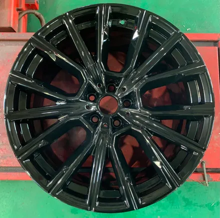 미사 남양주 _ BMW 20인치 유광블랙 휠복원 도색 분체도장 한짝 작업 _ 남양주휠복원 / 남양주휠수리 / 남양주분체도장 / 남양주타이어 / 남양주, 강동, 하남, 송파