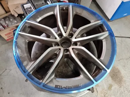 남양주휠수리- 벤츠 cls 53 amg 휠 크랙 수리 / 남양주, 강동, 하남, 송파