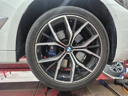 BMW 5시리즈 타이어교체 및 공기압 누설 주입구 부식 완벽 해결! / 남양주, 강동, 하남, 송파