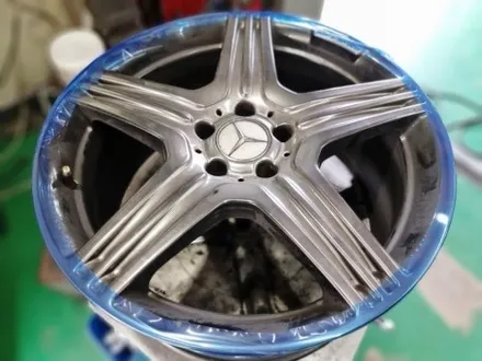 [분당 성남] ●벤츠CLS 63 AMG● 휠 굴절 및 크랙수리, 비투어타이어교체 / 남양주, 강동, 하남, 송파