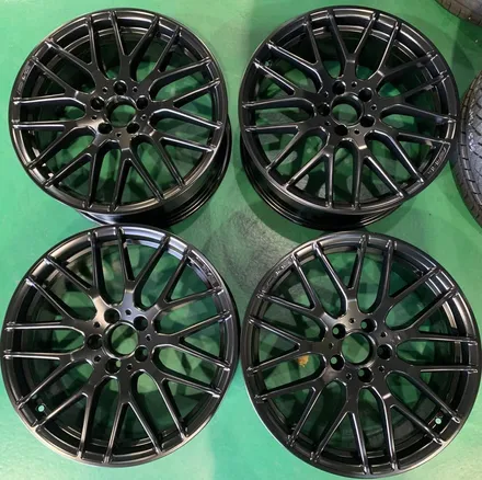평내 금곡 - 벤츠 a45 amg 매트블랙 휠복원 후기 / 남양주, 강동, 하남, 송파