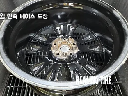 싼타페 18인치 순정휠 주차기스 휠 복원 후기~! 남양주휠복원 구리타이어 남양주타이어 의정부타이어 휠복원 휠수리 다산동타이어 / 남양주, 강동, 하남, 송파