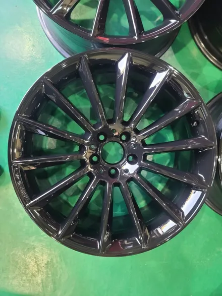 남양주 구리 벤츠 cls 53 amg 20인치 레드컬러 캘리퍼도색/ 글라스블랙 휠도색 후기!!! / 남양주, 강동, 하남, 송파