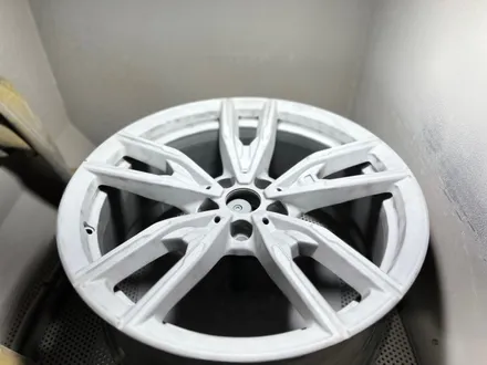 남양주 휠복원/잠실휠복원 bmw3시리즈 g바디 신형 분체도장 매트블랙 작업 과정을 소개 합니다. / 남양주, 강동, 하남, 송파