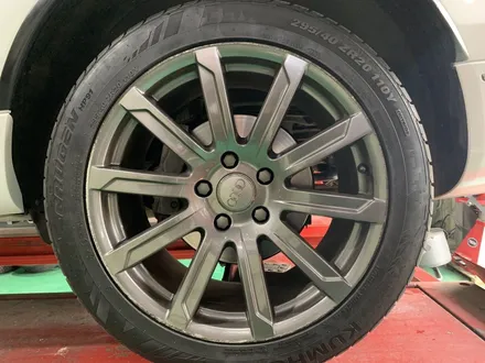 성수동 휠복원 아우디 q7 20인치 분체도장 고스트크롬도색 / 남양주, 강동, 하남, 송파